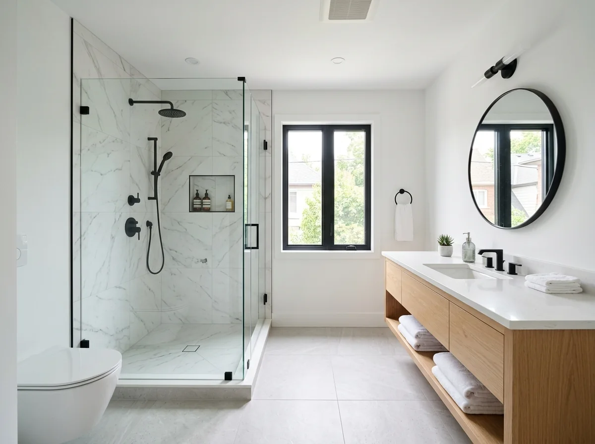 Bathroom Remodeling after the work
