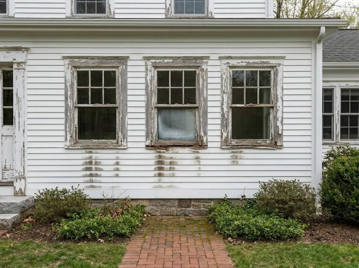 Windows before the work