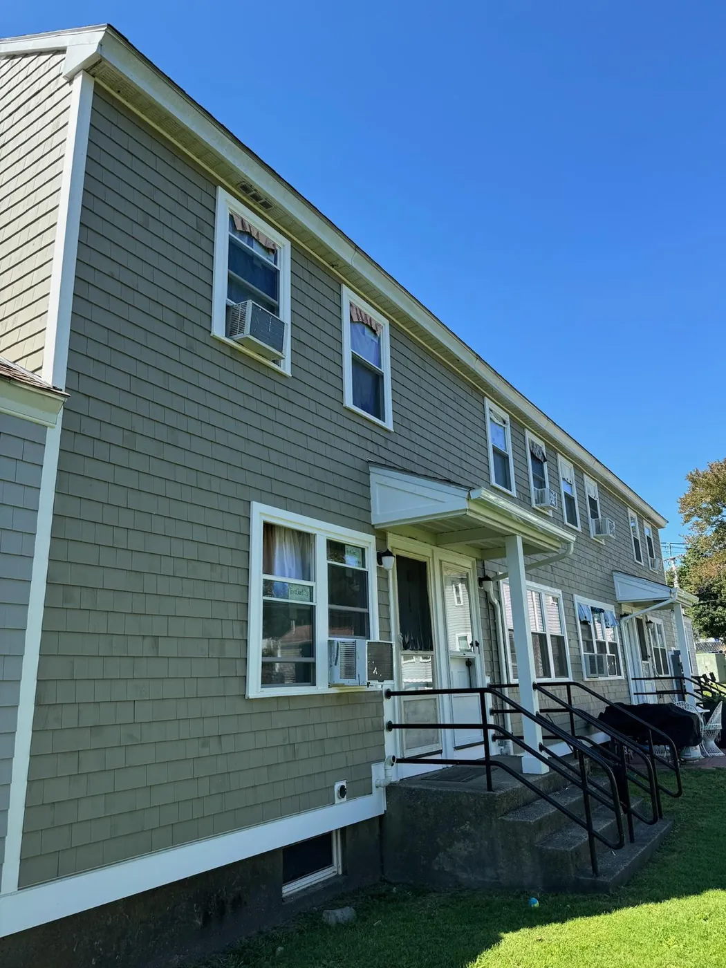 Completed exterior remodel on a family home