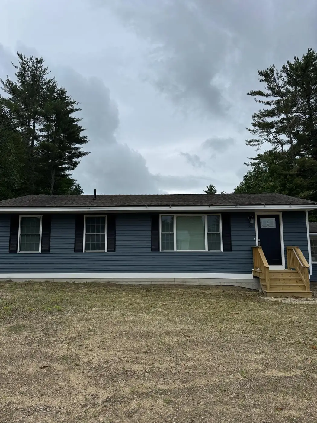 Gutter work on a single family home