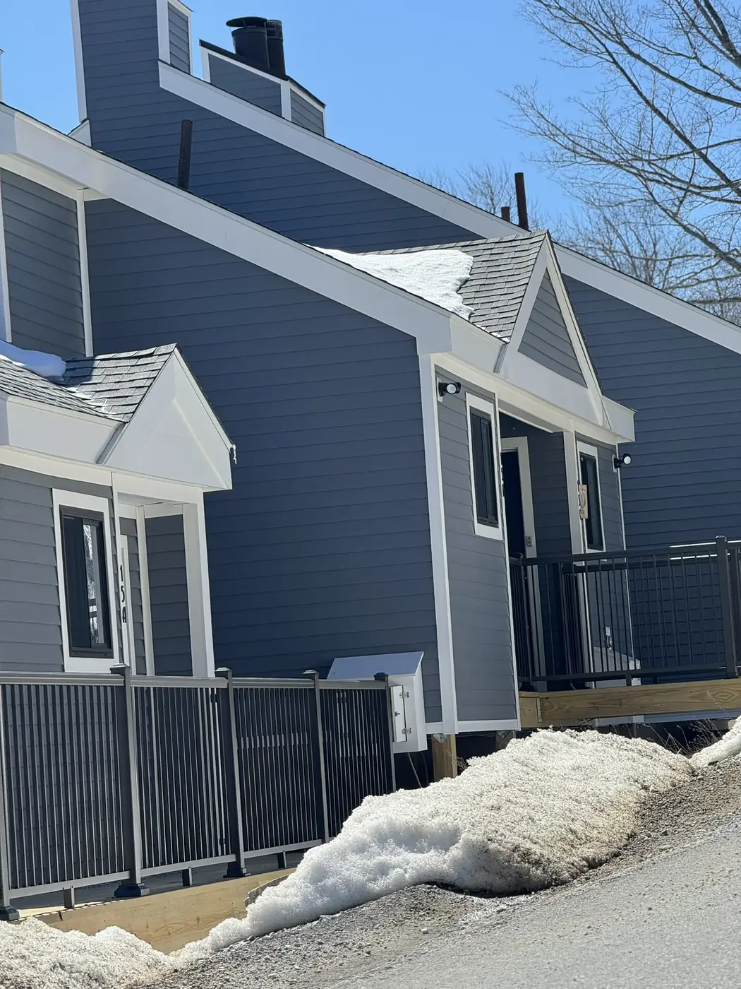 Siding installation on a family home